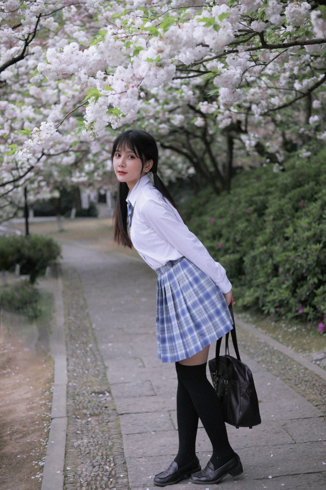 Energetic In School With Portrait