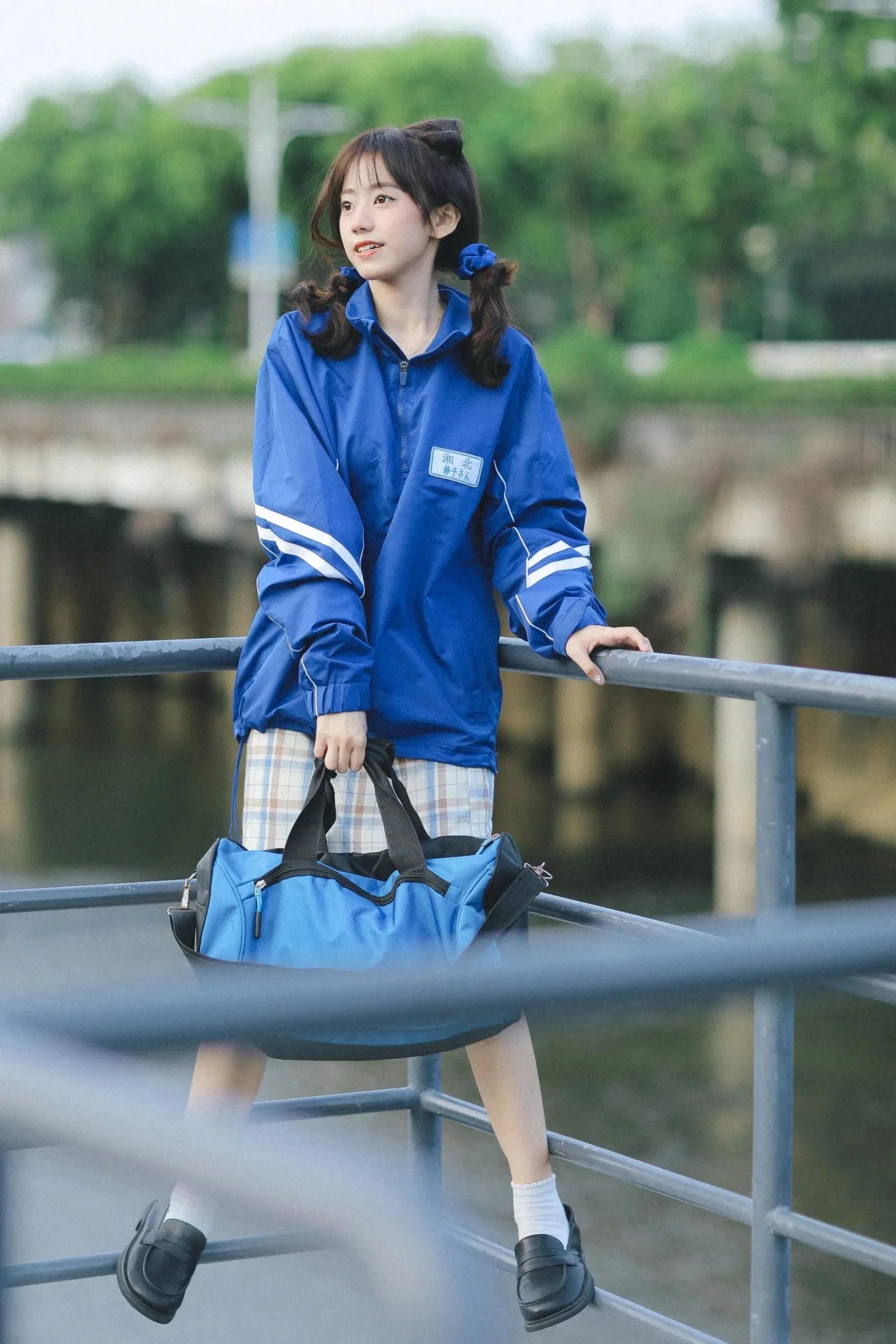 Stylish Campus Showcase Academic Fashion