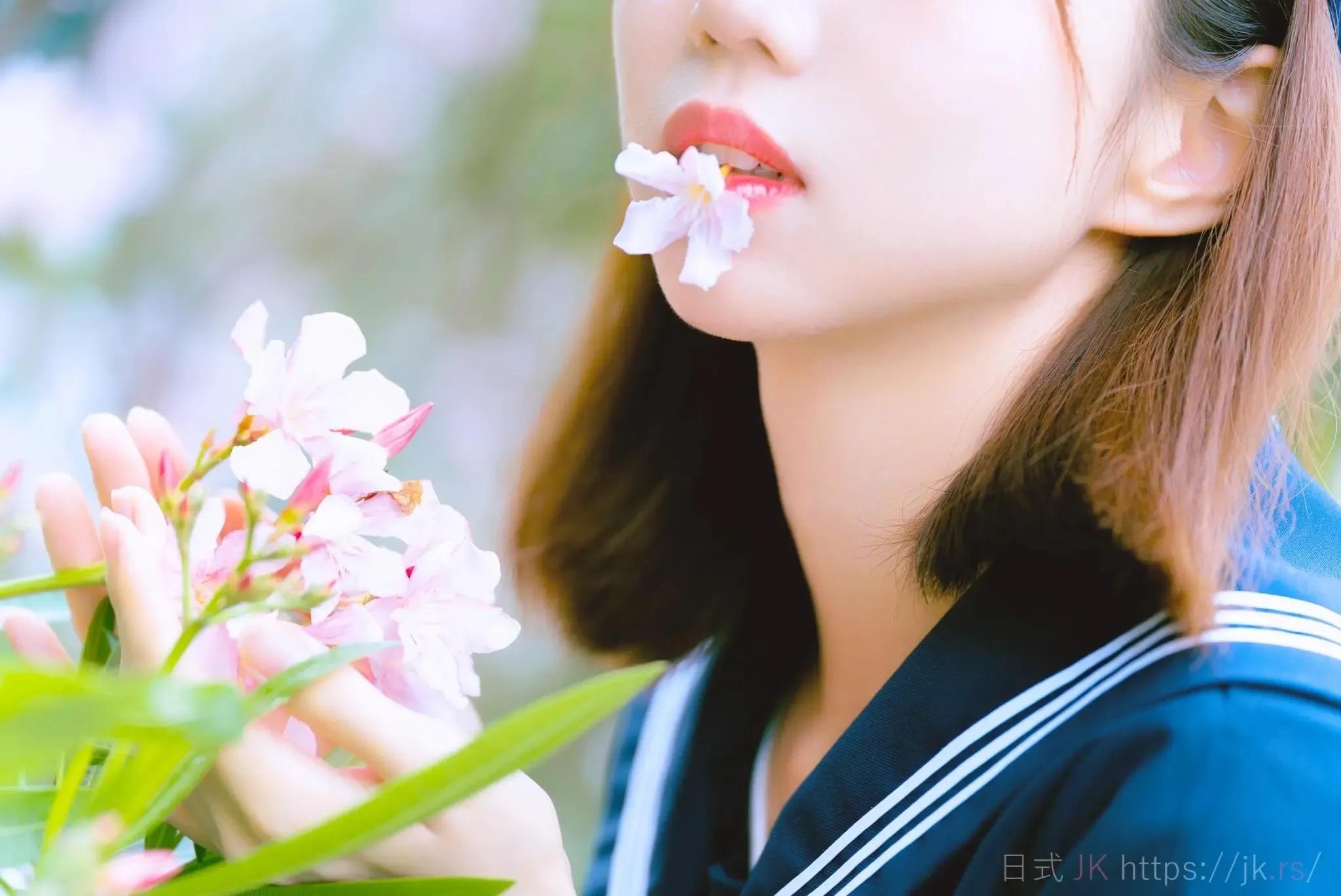 Modern School Girl Uniform Snapshot