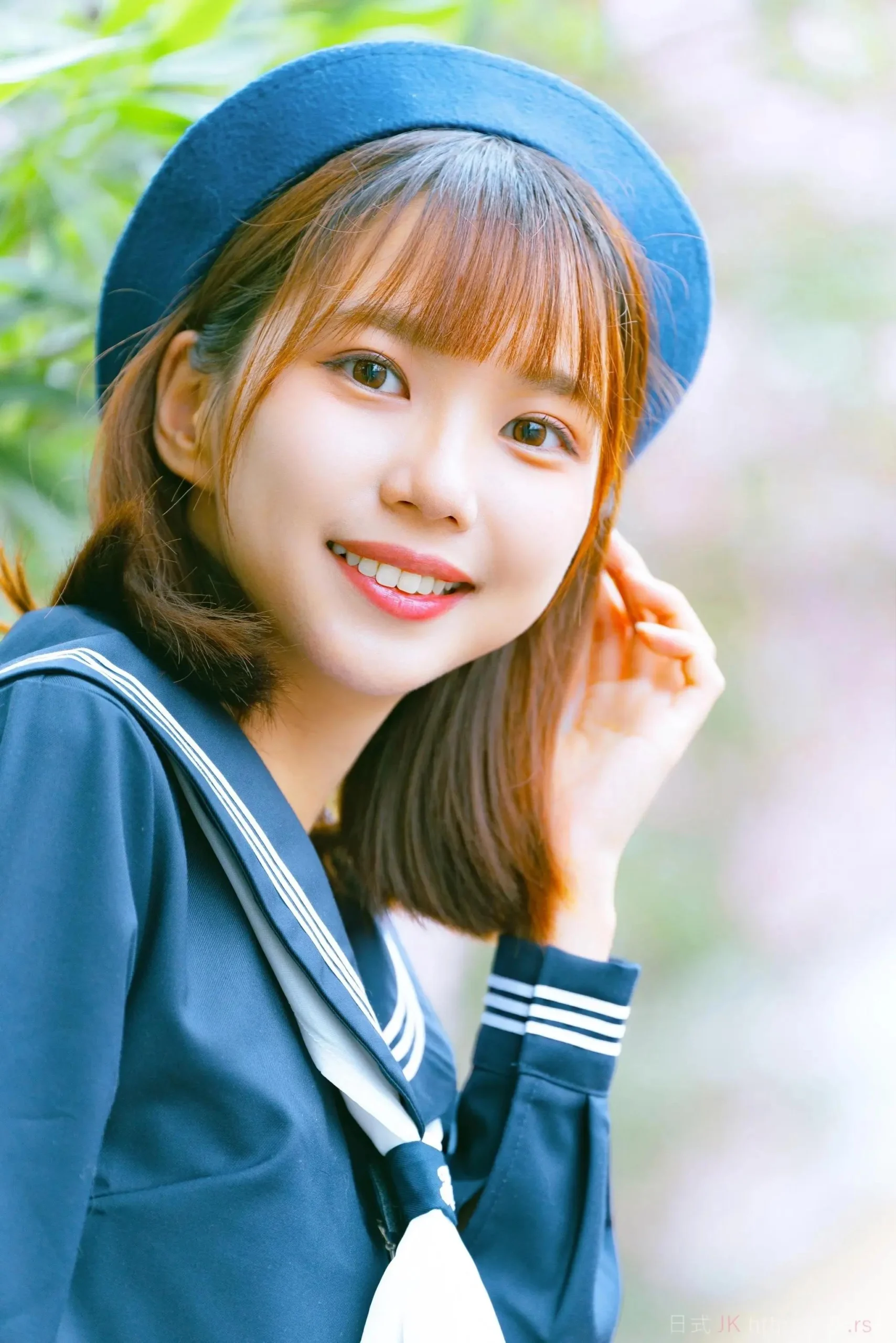 Modern School Girl Uniform Snapshot